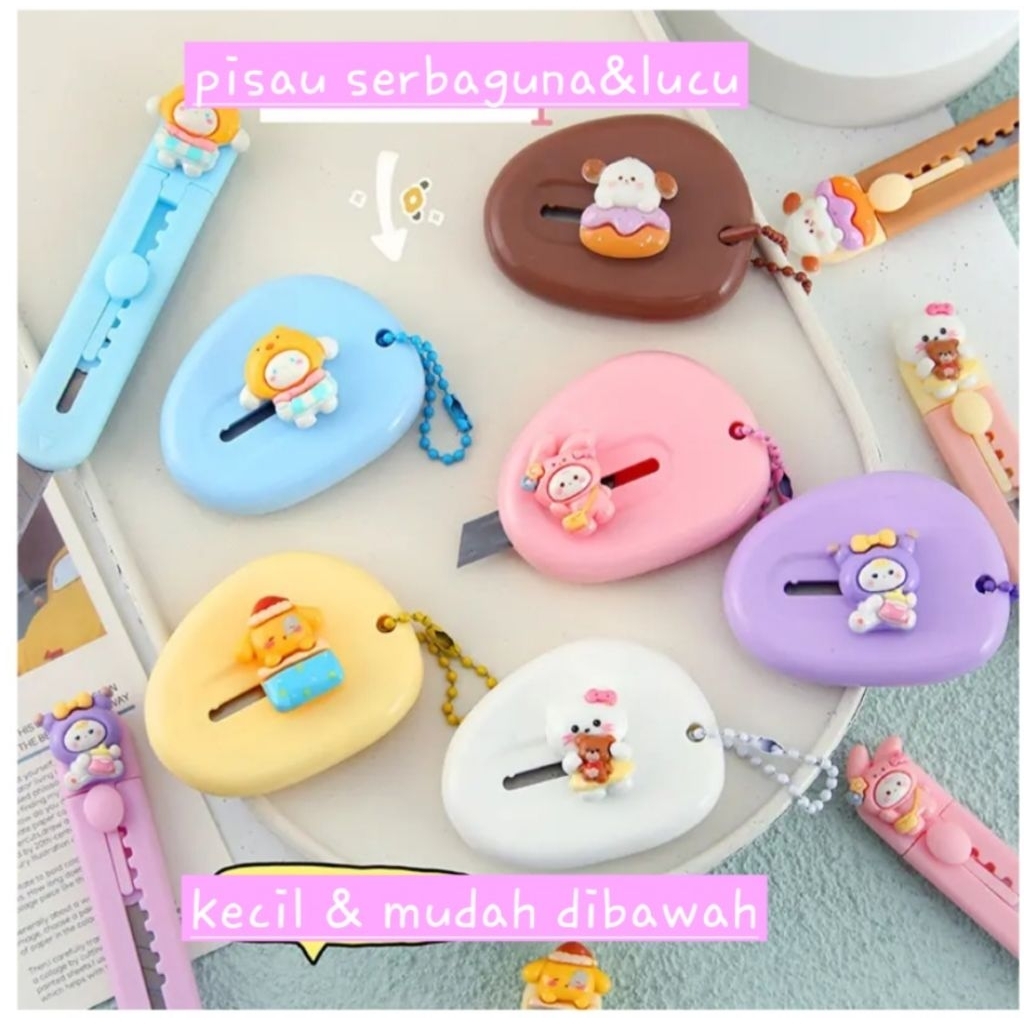 

Cutter mini karakter sanrio pemotong kertas