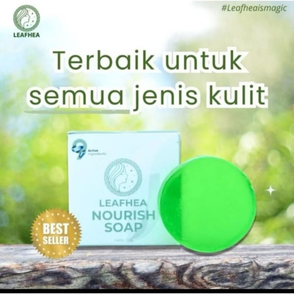 Leafhea Nourish Soap, Sabun Leafhea