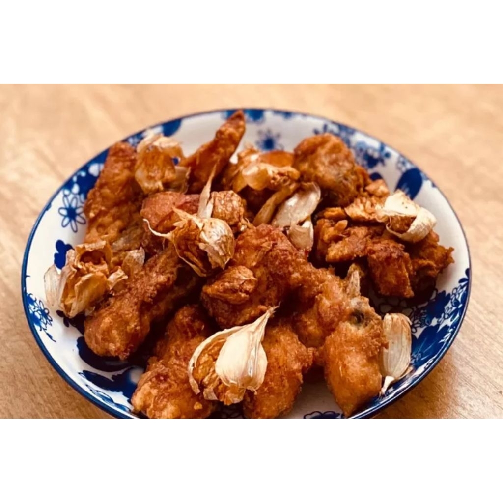 

[INSTANT]|MOMMY FALISHA|Ayam Goreng bawang putih 1/2 KILO|MAKANAN HALAL|