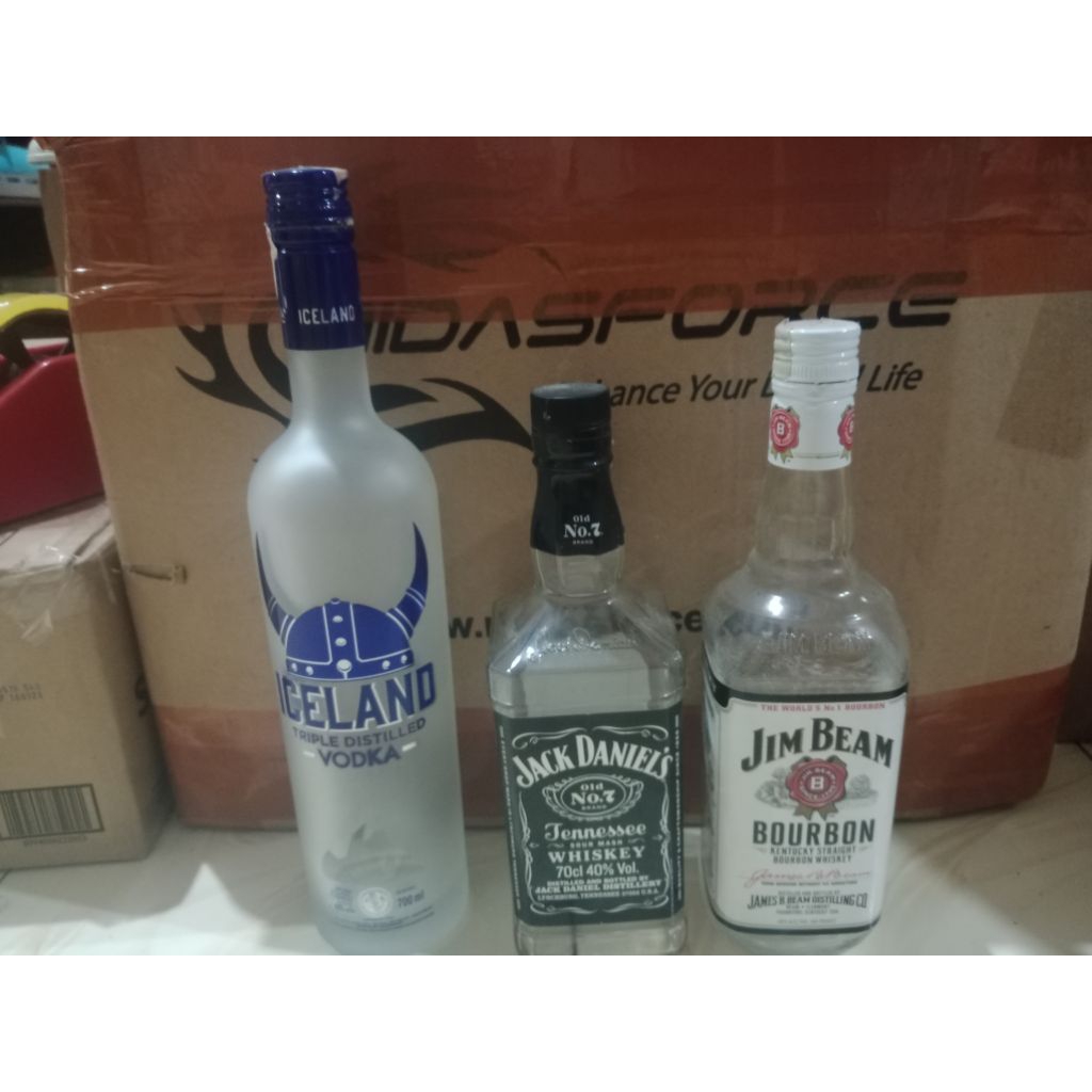 BOTOL MINUMAN  BEKAS IMPORT