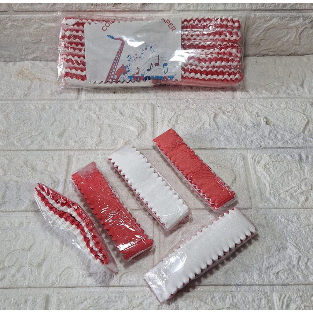 kertas crap krep hias sepeda 17 agustus