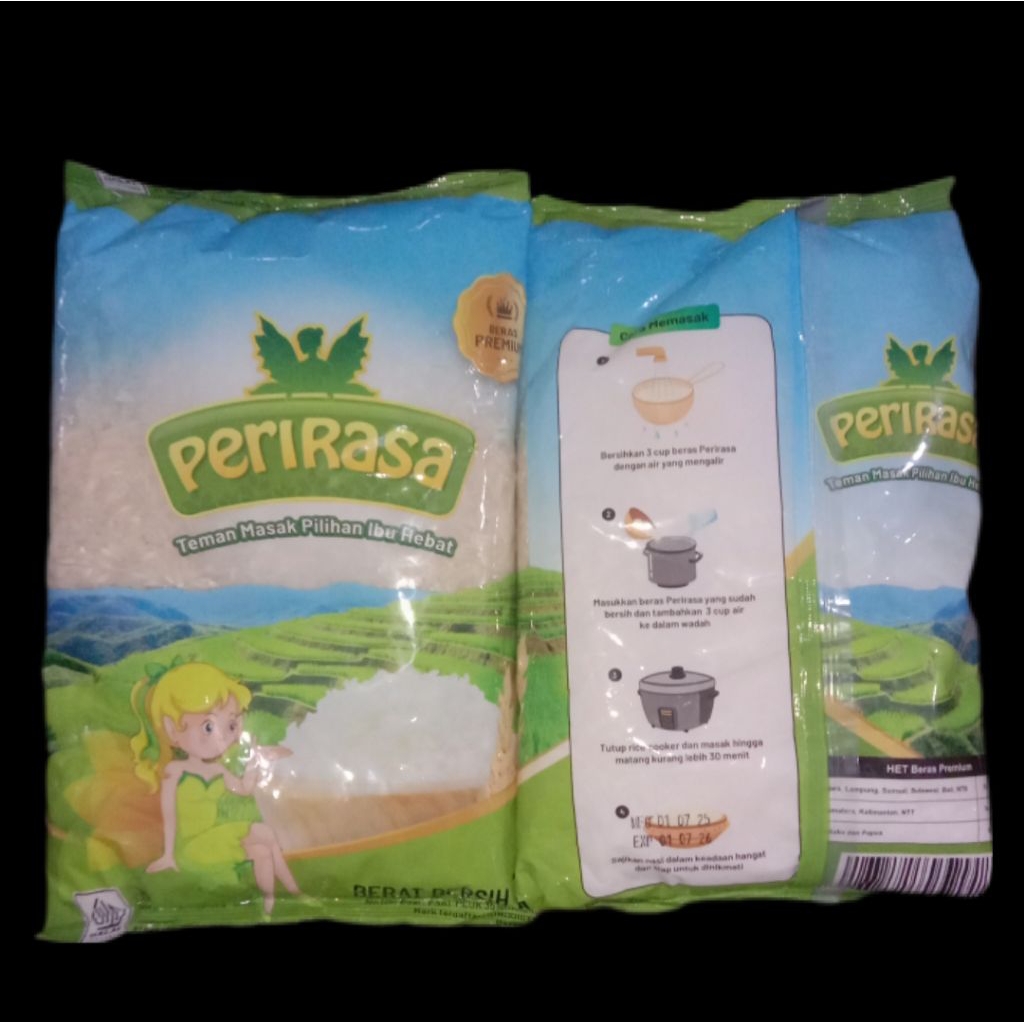 

Perirasa Beras Premium 1Kg, Fortune Beras Premium 1Kg, Opung Beras Premium 1Kg