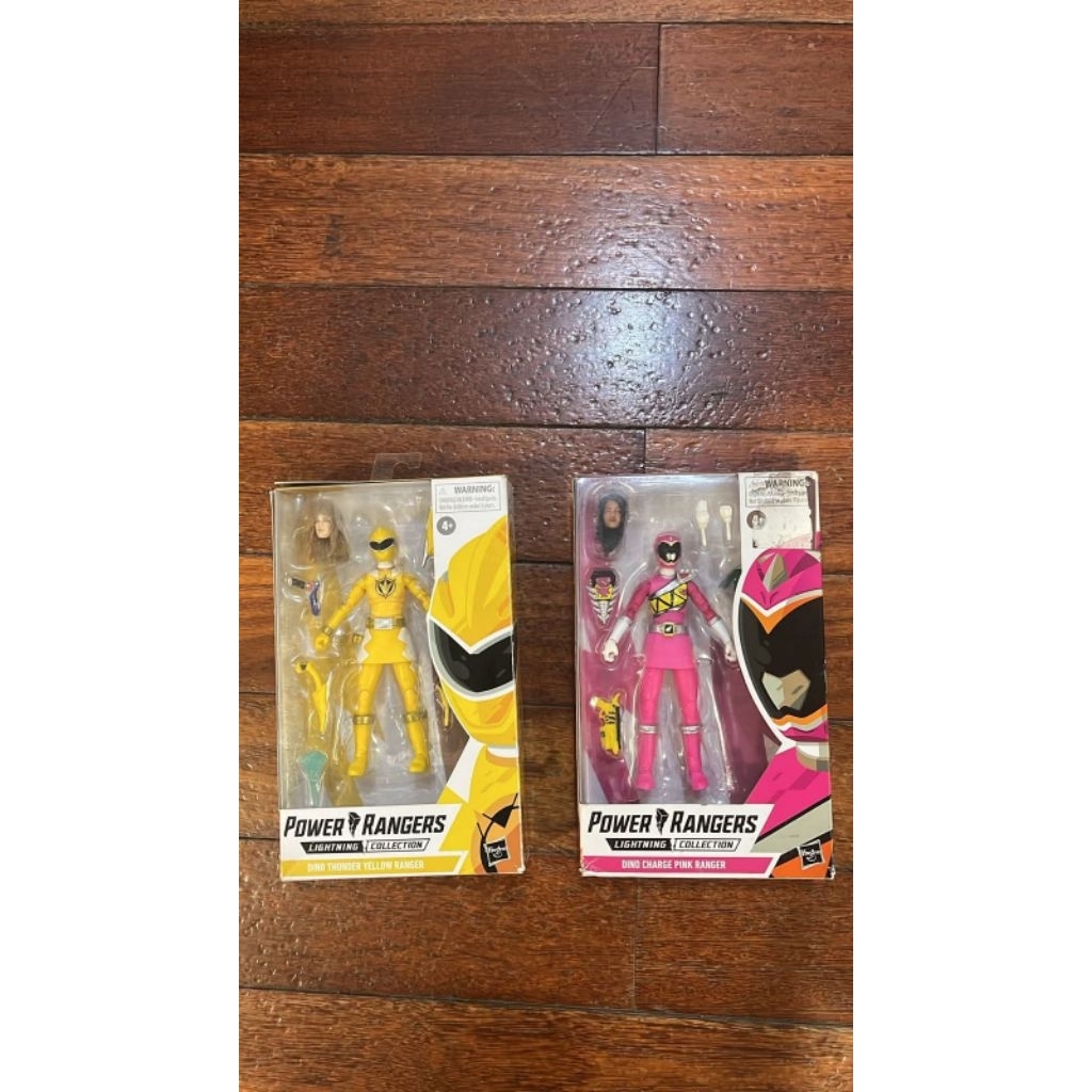Set Power Ranger Lighting Collection Ranger Yellow and Pink