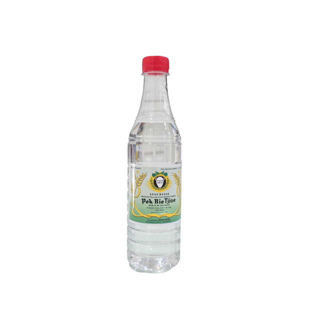

MURAH ARAK MASAK PEK BIE TJIOE - ARAK PUTIH - ARAK BERAS - 600 ML