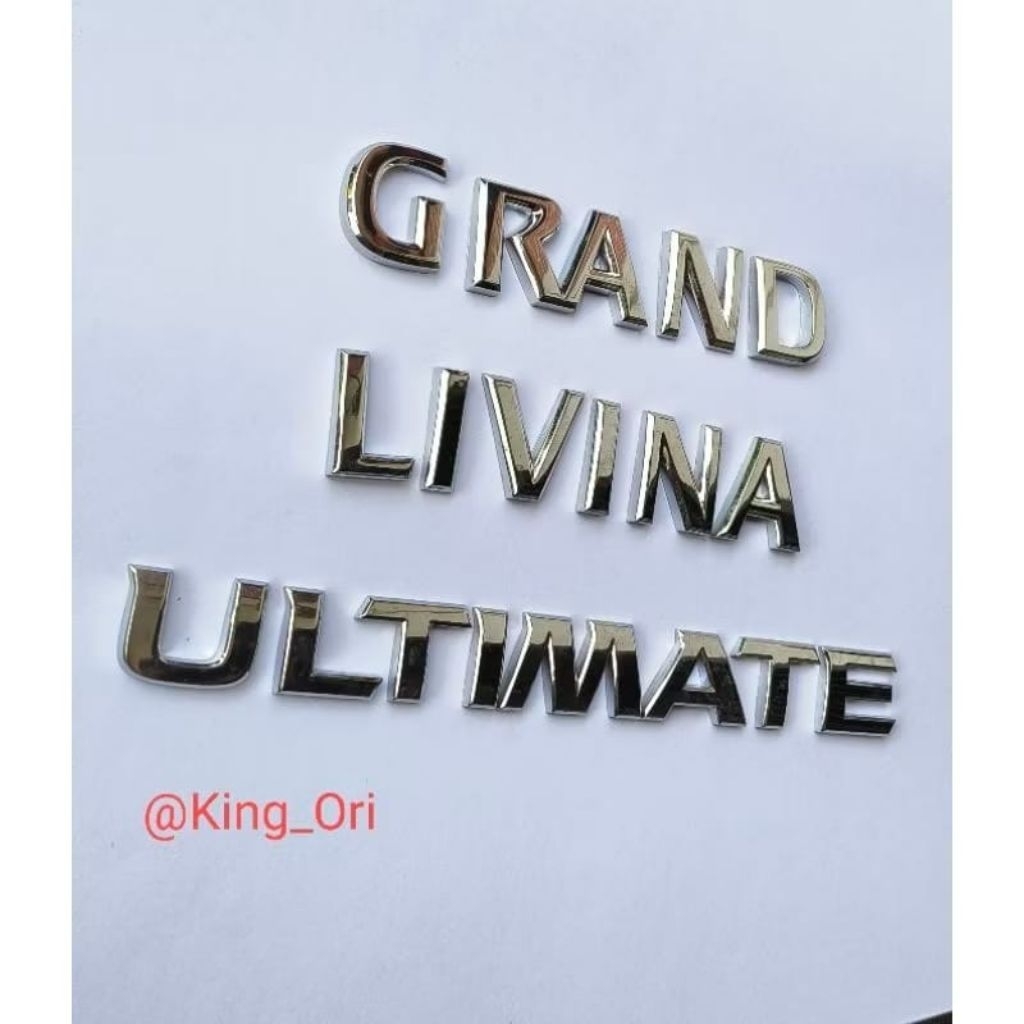 Emblem Logo Mobil Nissan Grand Livina Unlimited Original
