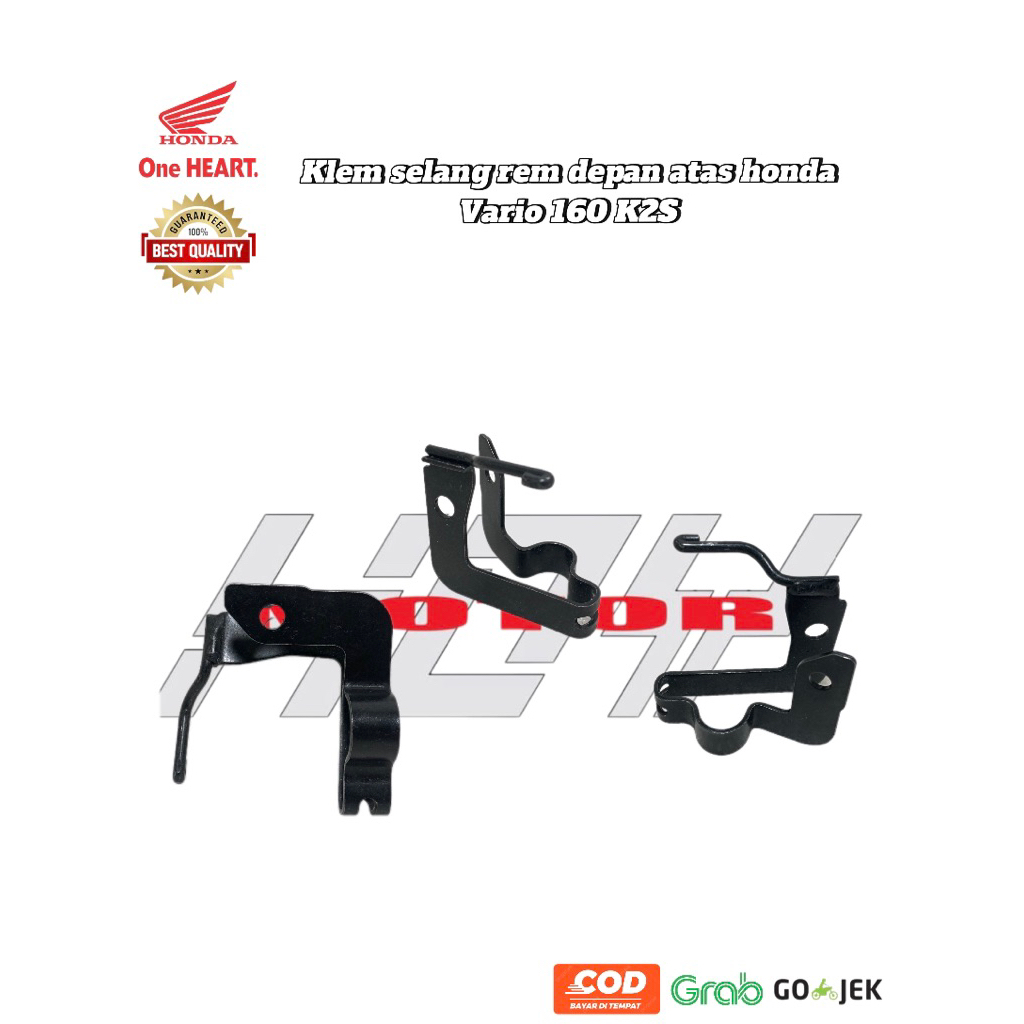 klem selang rem depan atas honda vario 160 K2S