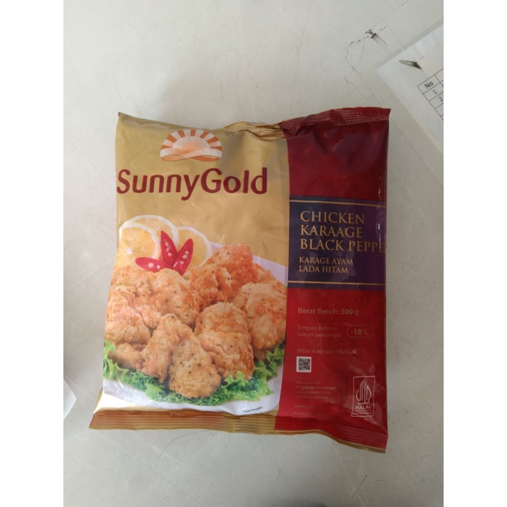 

[FROZEN] Sunny Gold Karage berat bersih 500g