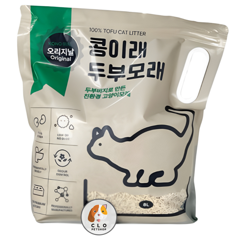 Tofu Cat Litter Kong Irae Original 8L