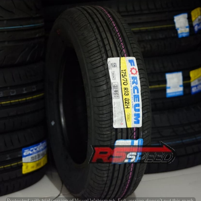 Ban Mobil Ring 13 Ukuran 175/70 R13 Merek Forceum Ecosa Ban Mobil Tubles R 13 175 70