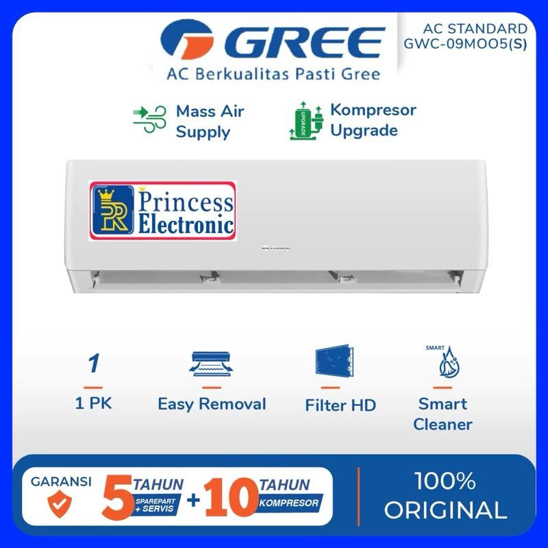 AC Gree 1 PK GWC 09MOO5S UNIT ONLY