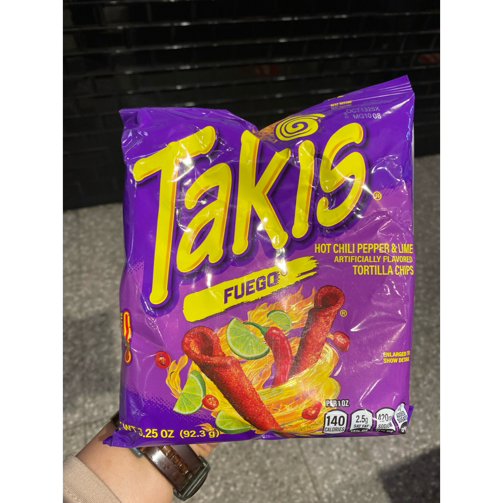 

takis fuego 3.25 0z (92.3gr)