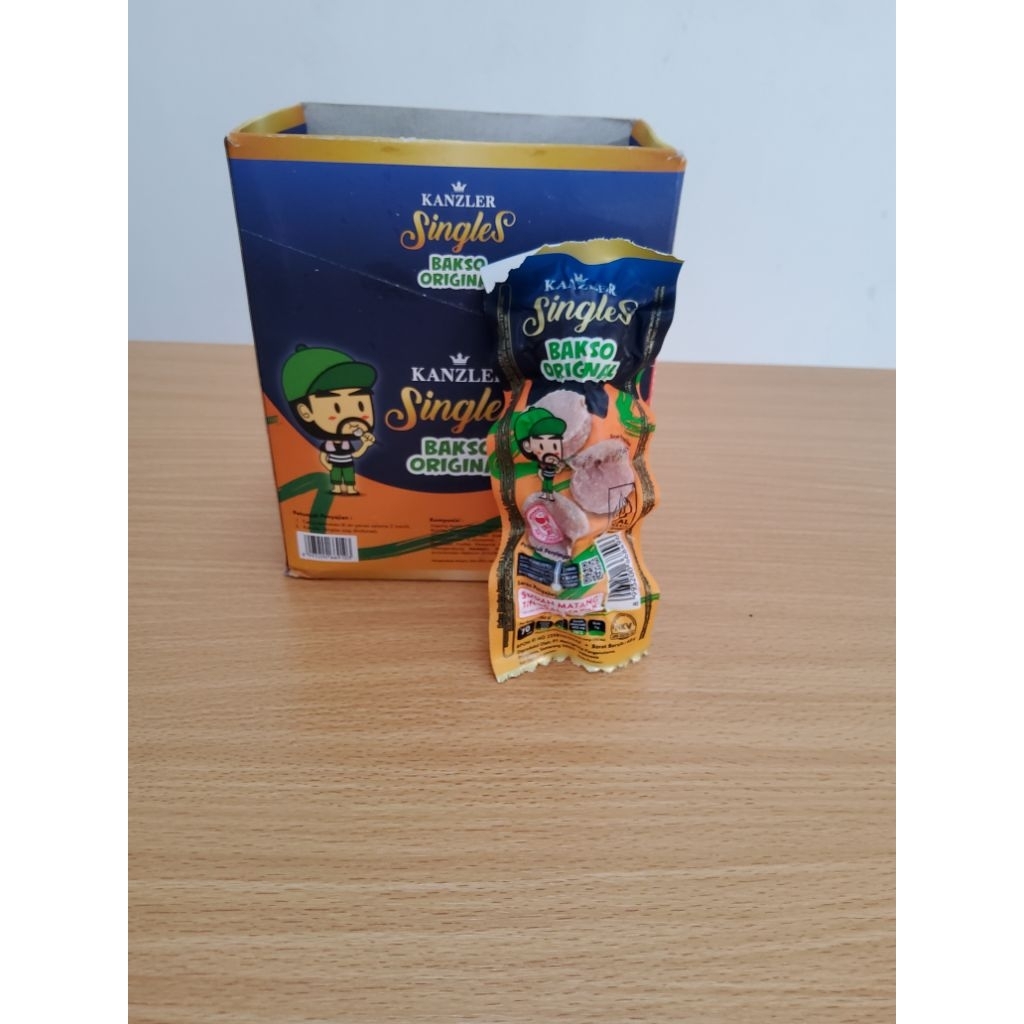 

Kanzler Bakso Singles Siap Makan Original 60g