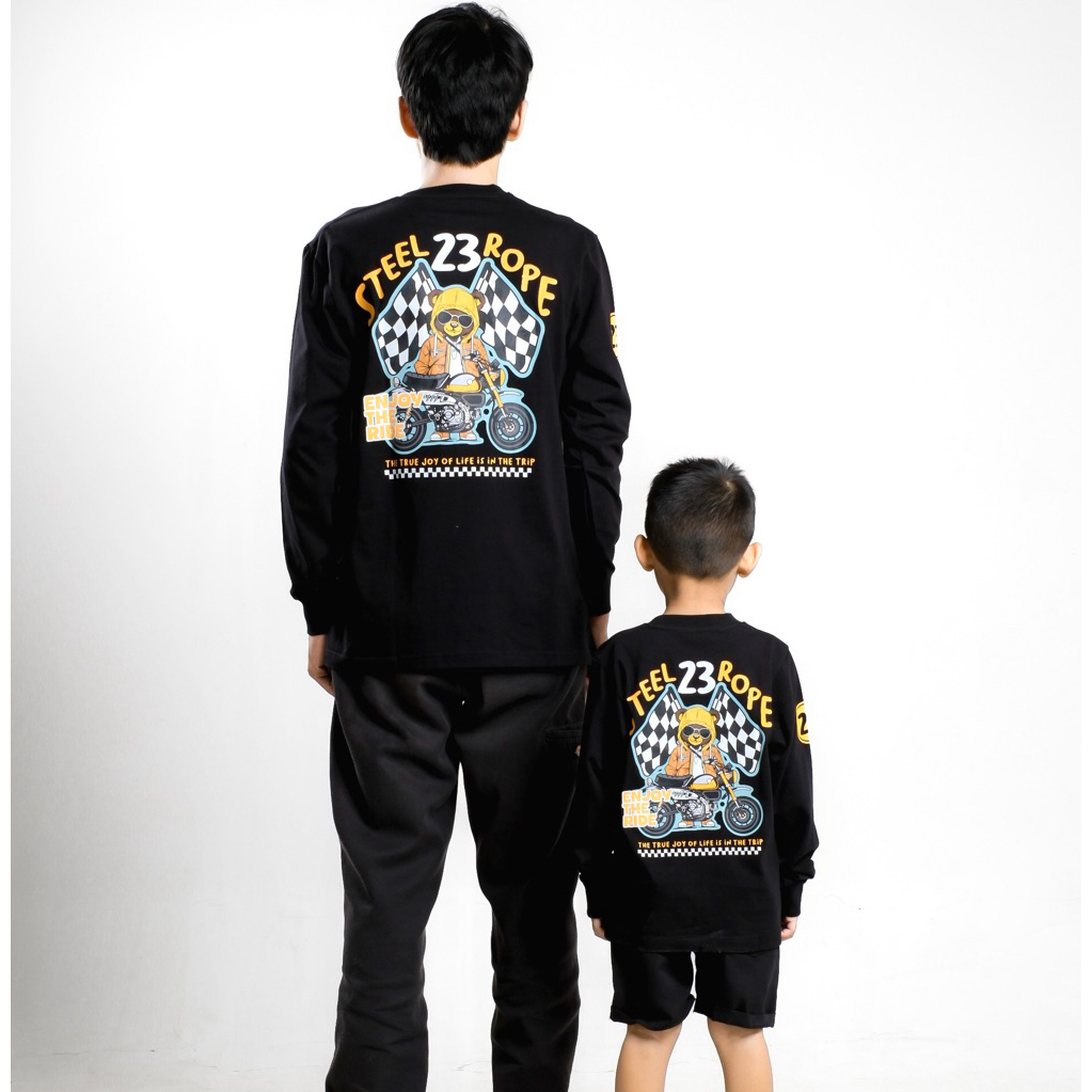 KAOS ANAK LAKI LAKI COUPLE AYAH STEELROPE