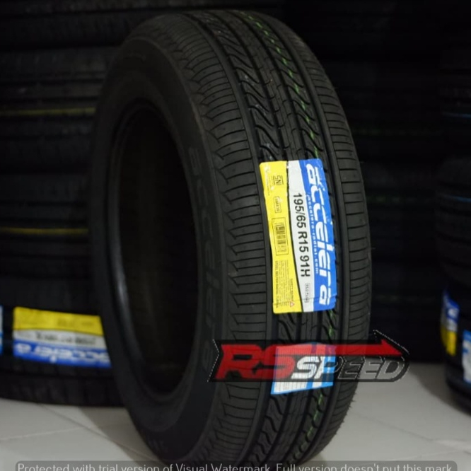 Ban Mobil Ring 15 Merek Accelera Ecoplush Ukuran 195 65 R15 Ban Mobil Tubles R 15 195/65