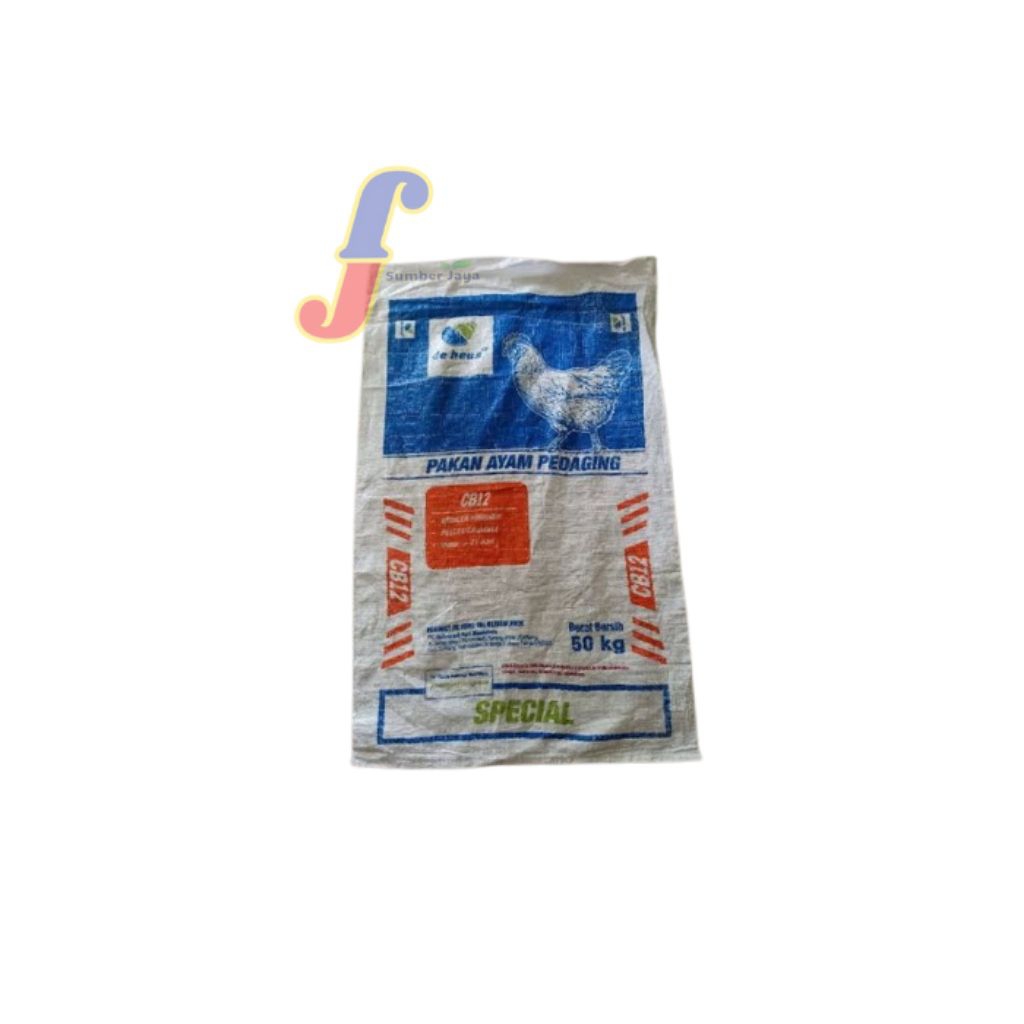 Karung Bekas Pakan Ayam 50 Kg - Random