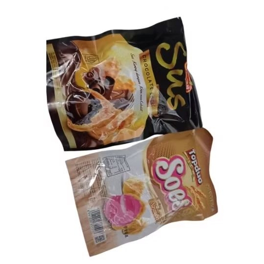 

Hutton topduo sus soes kering dengan krim 30grVarian - chocolate - strowberry