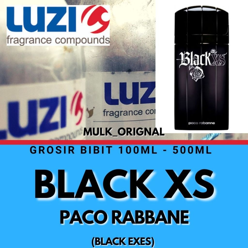 bibit parfum luzi black excess searah Black xs black exces