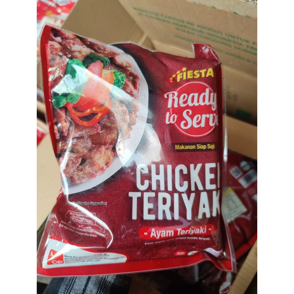 

Ready to Serve Fiesta Lauk Chicken Teriyaki, Beef Rendang,Ayam Rendang, Beef Yakiniku, Beef Blackpepper, Beef Bulgogi 300gr