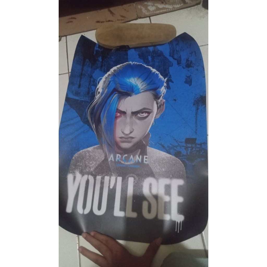 [Leage of Legends] Limited poster official Arcane Jinx