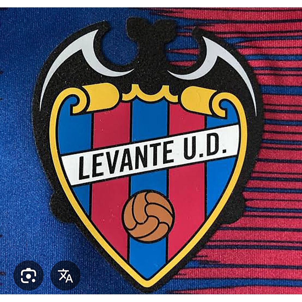 bordir patch Levante UD / Emblem Levante UD / Logo Levante UD Club Bagus dan Rapi