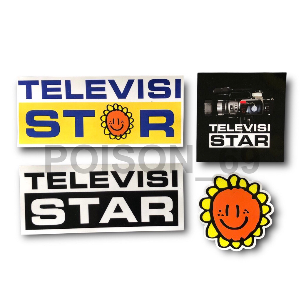 

Stickerpack Televisi Star | Skateboard