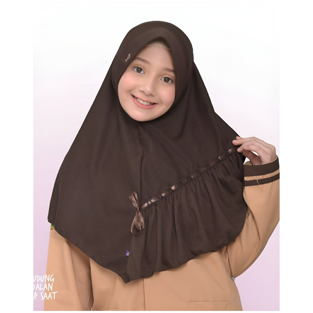 Kerudung AMIRA Rabbani - Kerudung Bergo Sekolah Rabbani ORI Best Seller