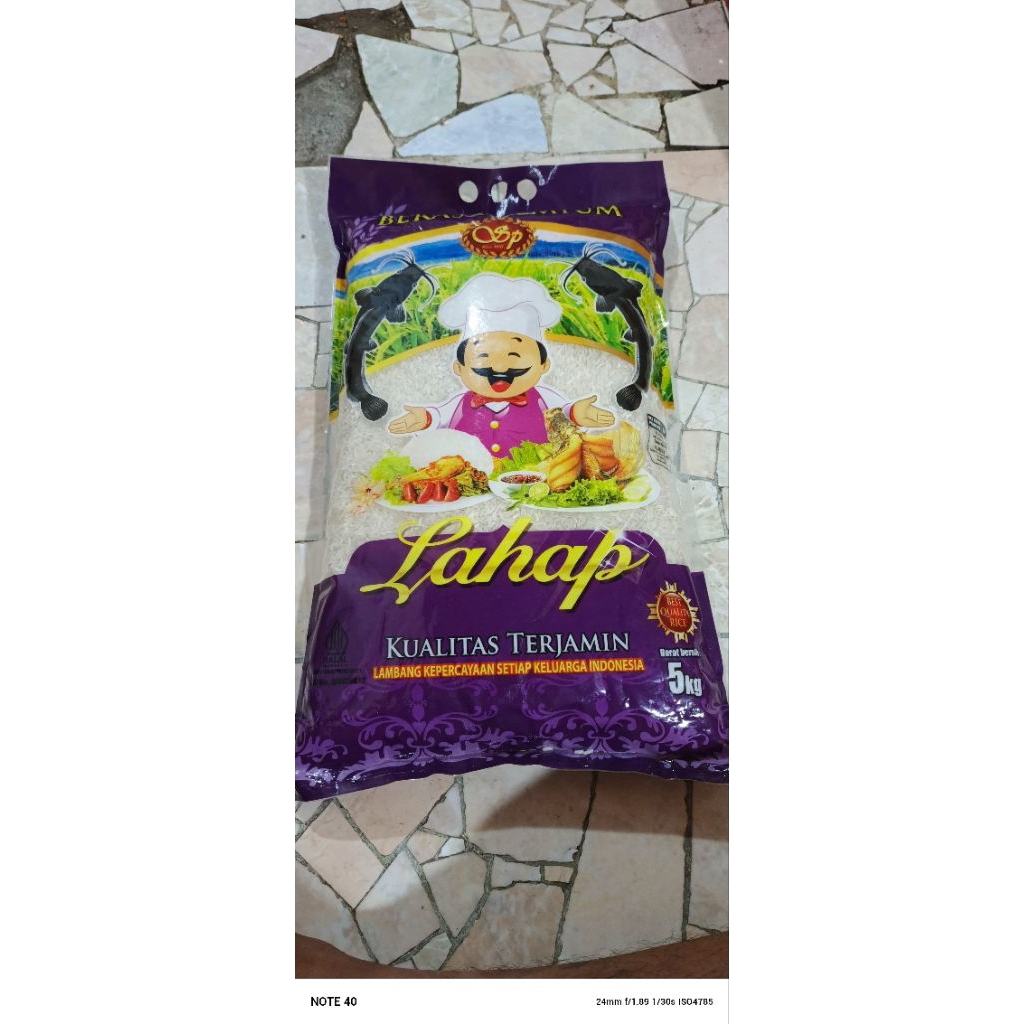 

PROMOO !!! BERAS Lahap lele PREMIUM 5kg