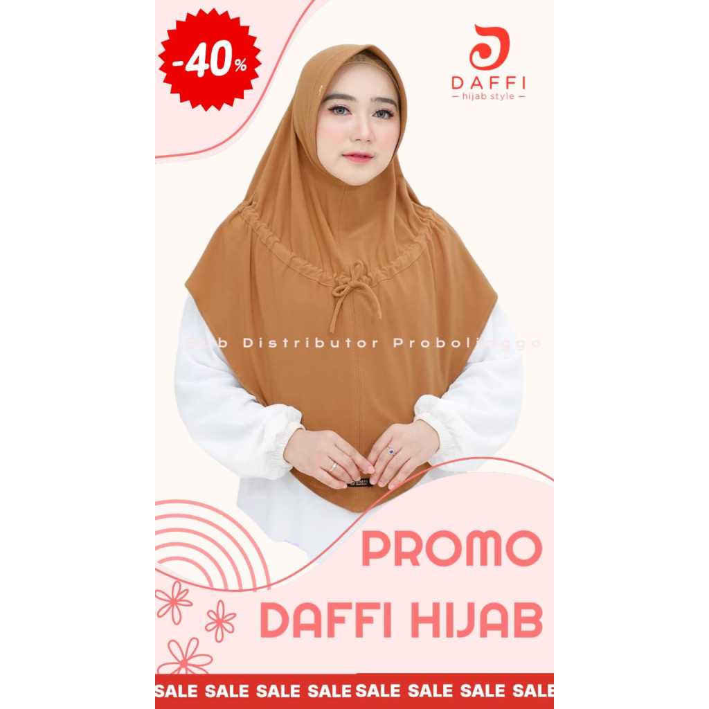 PROMO DAFFI HIJAB - BERGO AFIFAH