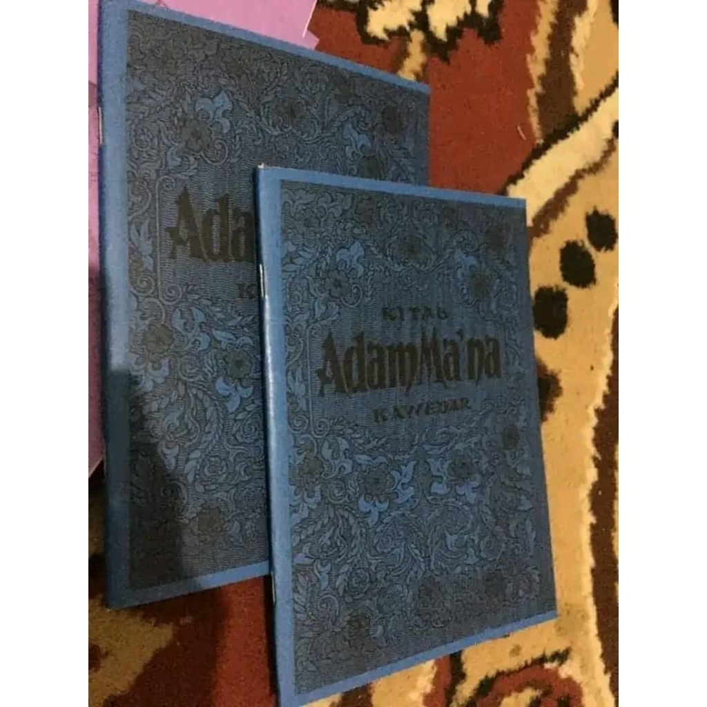 Adam'makna kawedar,Buku jawa kuno
