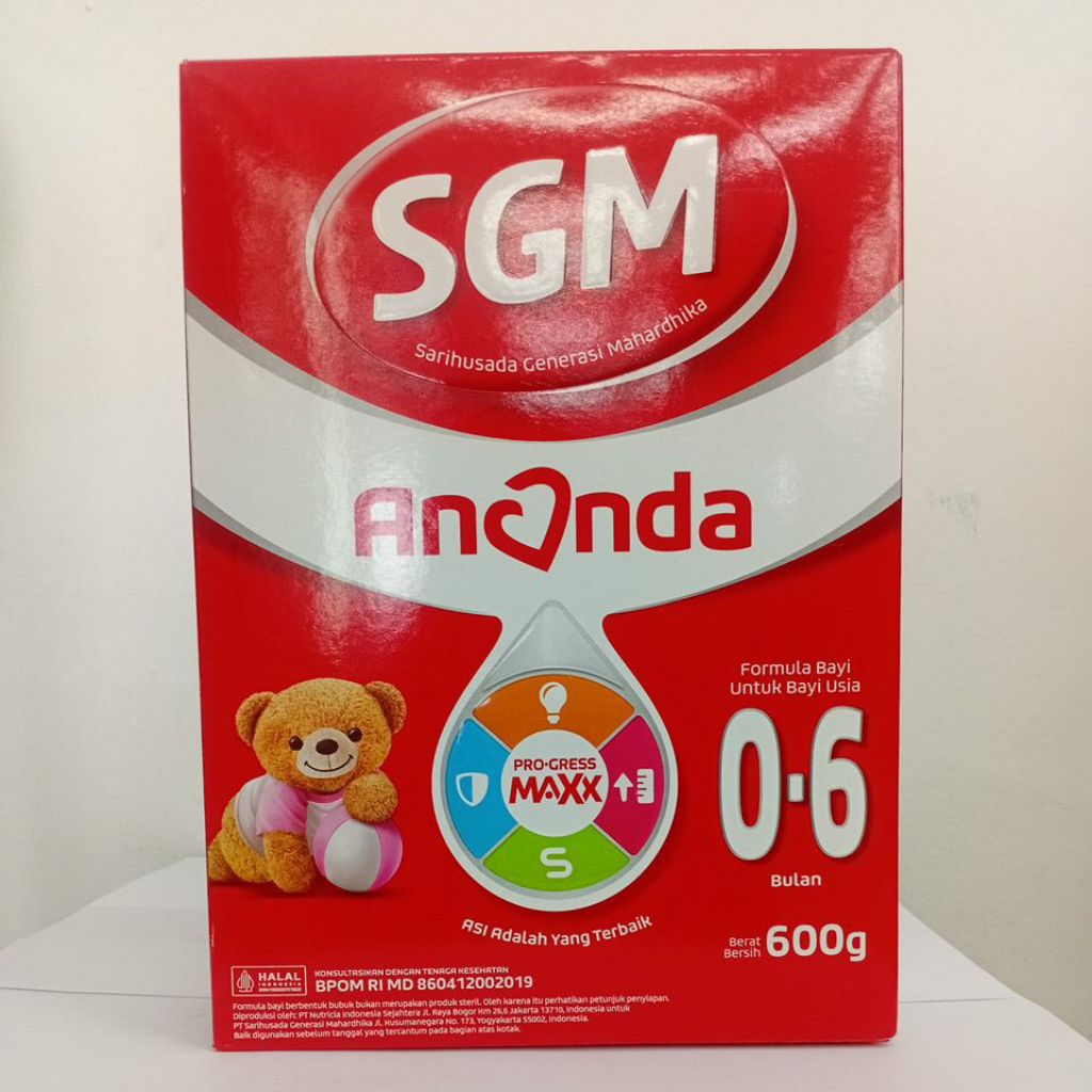 SGM ANANDA - SUSU BAYI 0-6 BULAN 600g