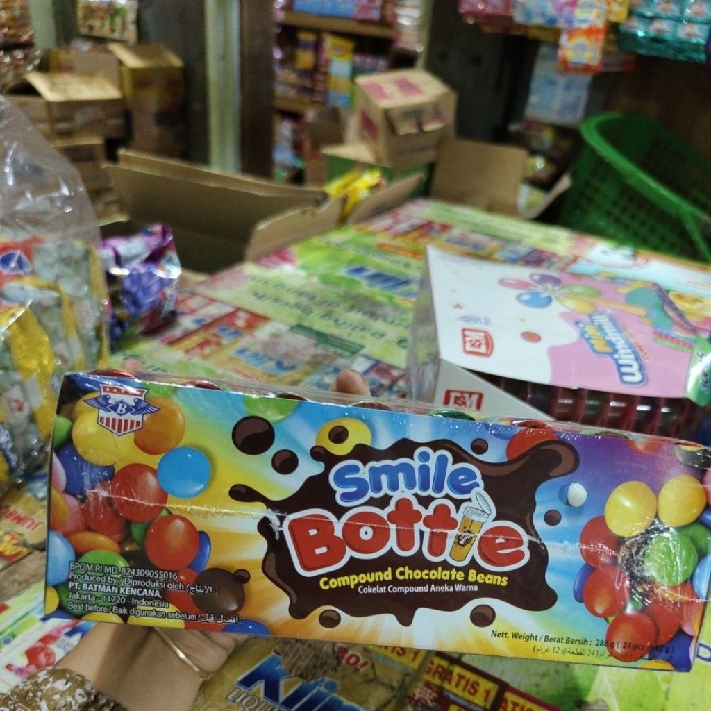 

SMILE BOTTLE COKELAT ISI 24pcs