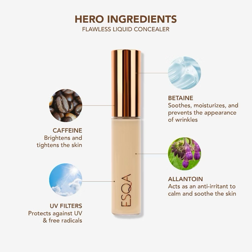 ESQA Flawless Liquid Concealer (PRELOVED) 100% Original