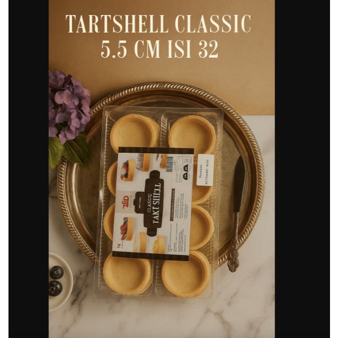 

TART SHELL CLASSIC 5.5 CM TITAN BERBAGAI ISI