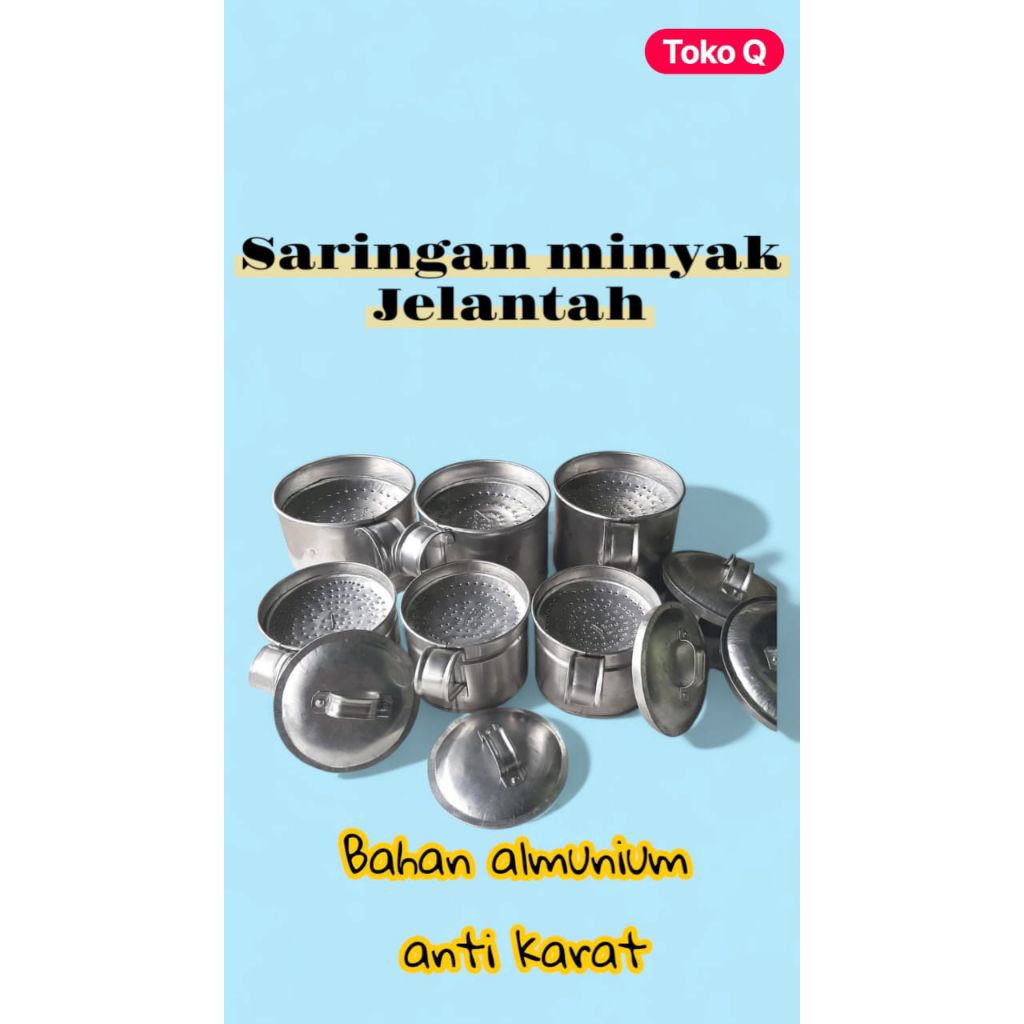 saringan minyak jelantah