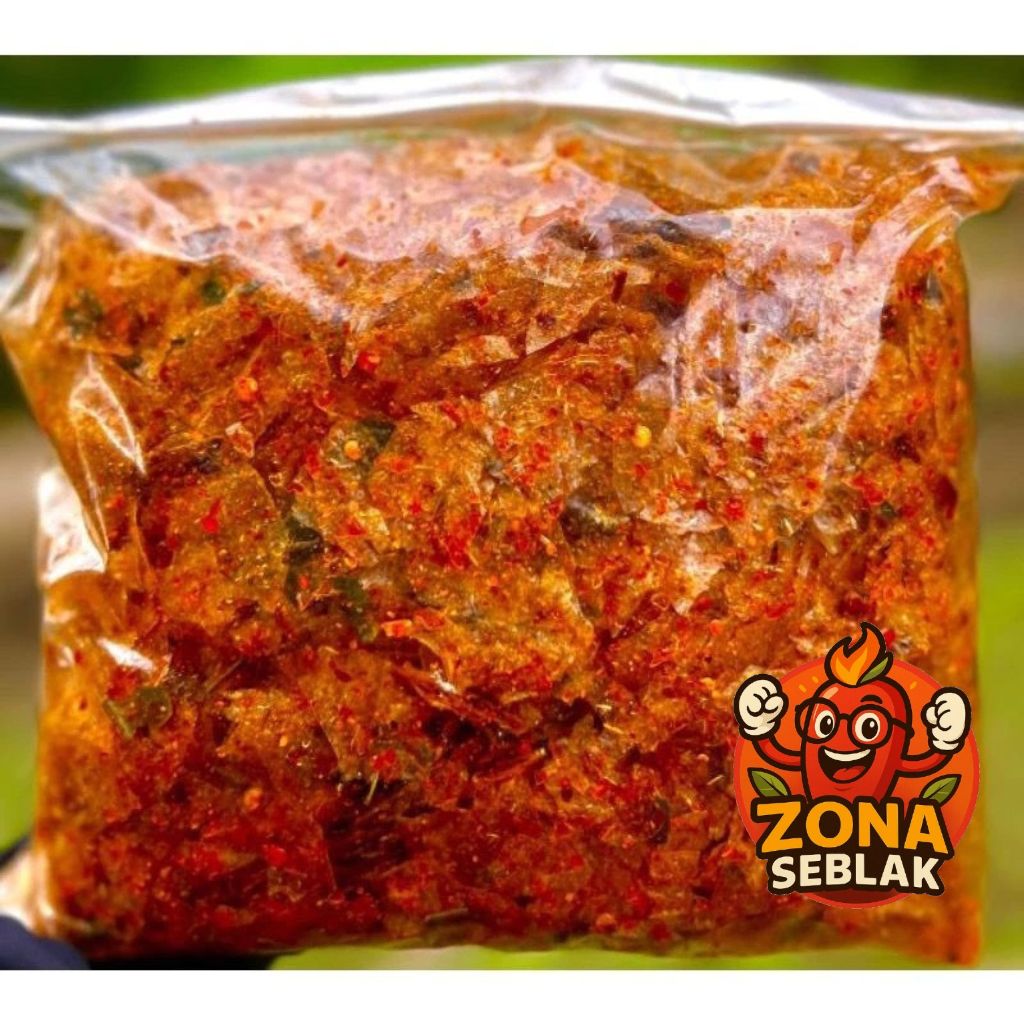 

Keripik Kaca Pedas Daun Jeruk 1Kg Bumbu Melimpah Zona Seblak / Kripca Pedas Daun Jeruk Renyah Gurih