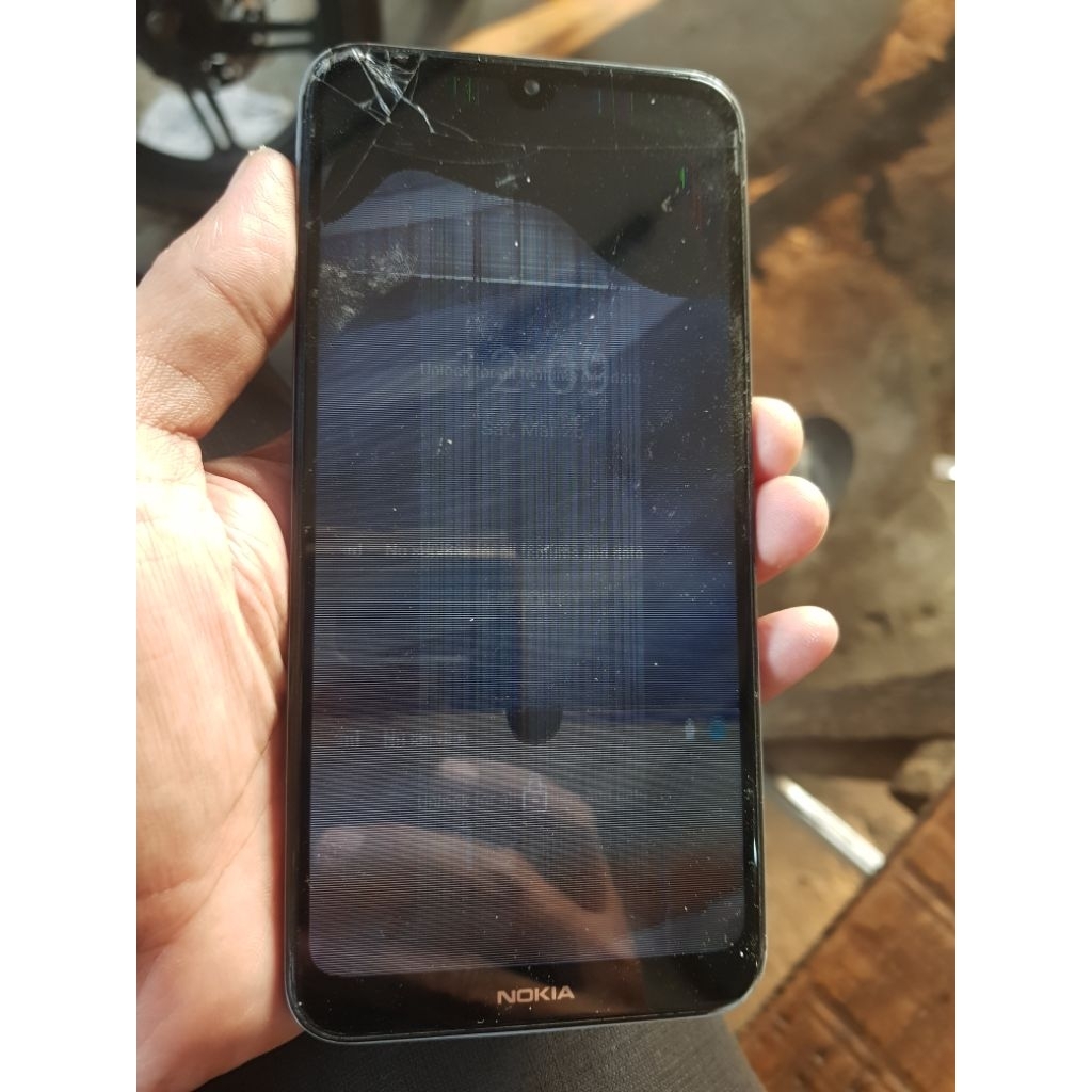 nokia 3.2 (ta-1156) mesin normal,,lcd rusak