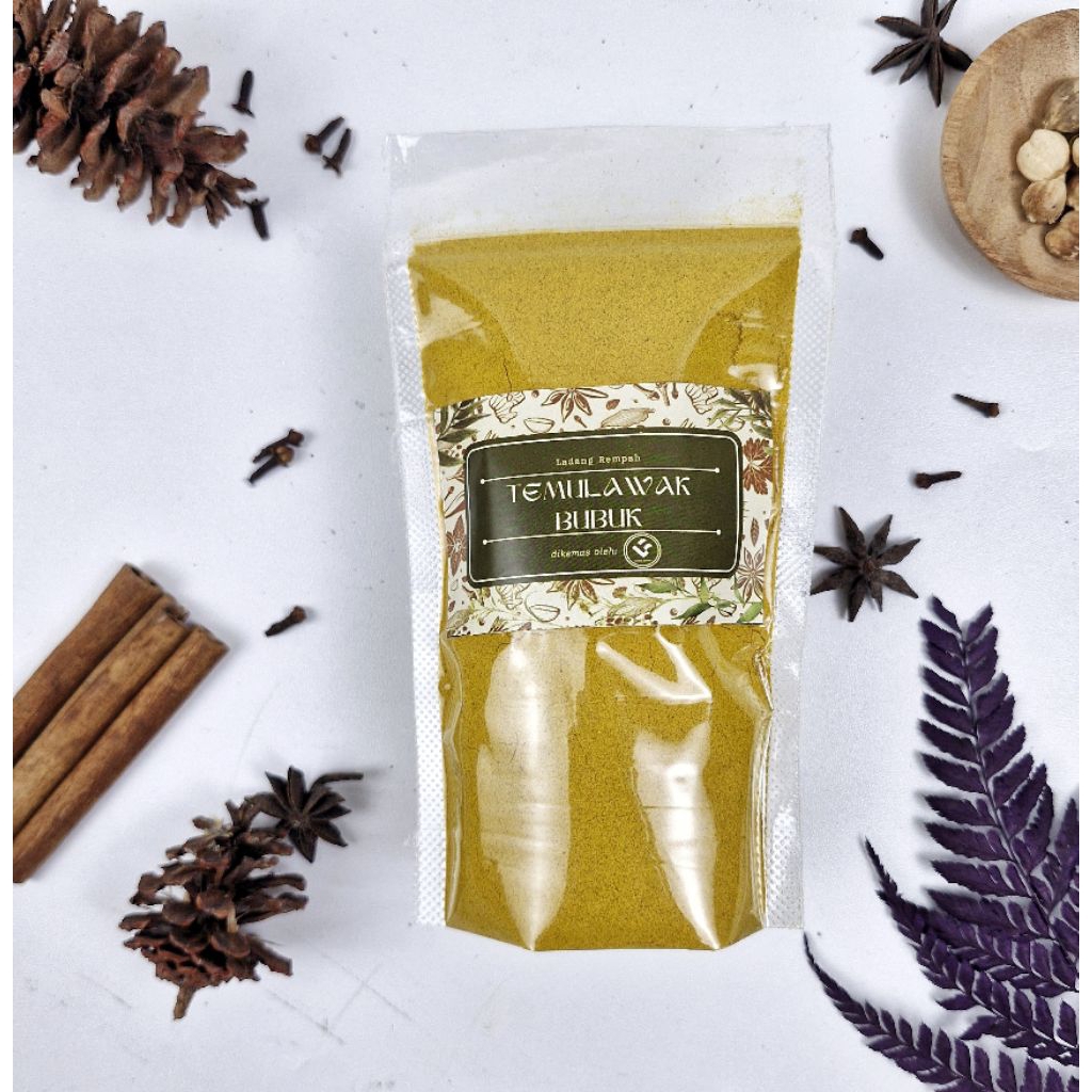 

Forcysn Temulawak Bubuk 100Gr Kualitas Premium//Rempah Murni Tanpa Campuran Cocok Untuk Minuman Dan