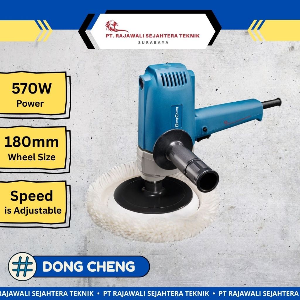 Dong Cheng DSP 02-180 Mesin Poles Mobil 7" Sander Polisher