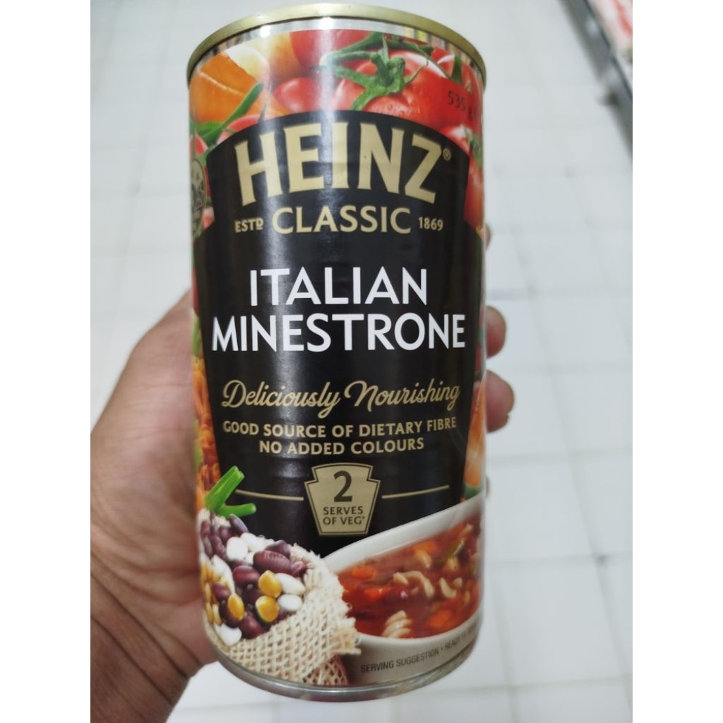 

HEINZ ITALIAN MINESTRONE SOUP 535 G