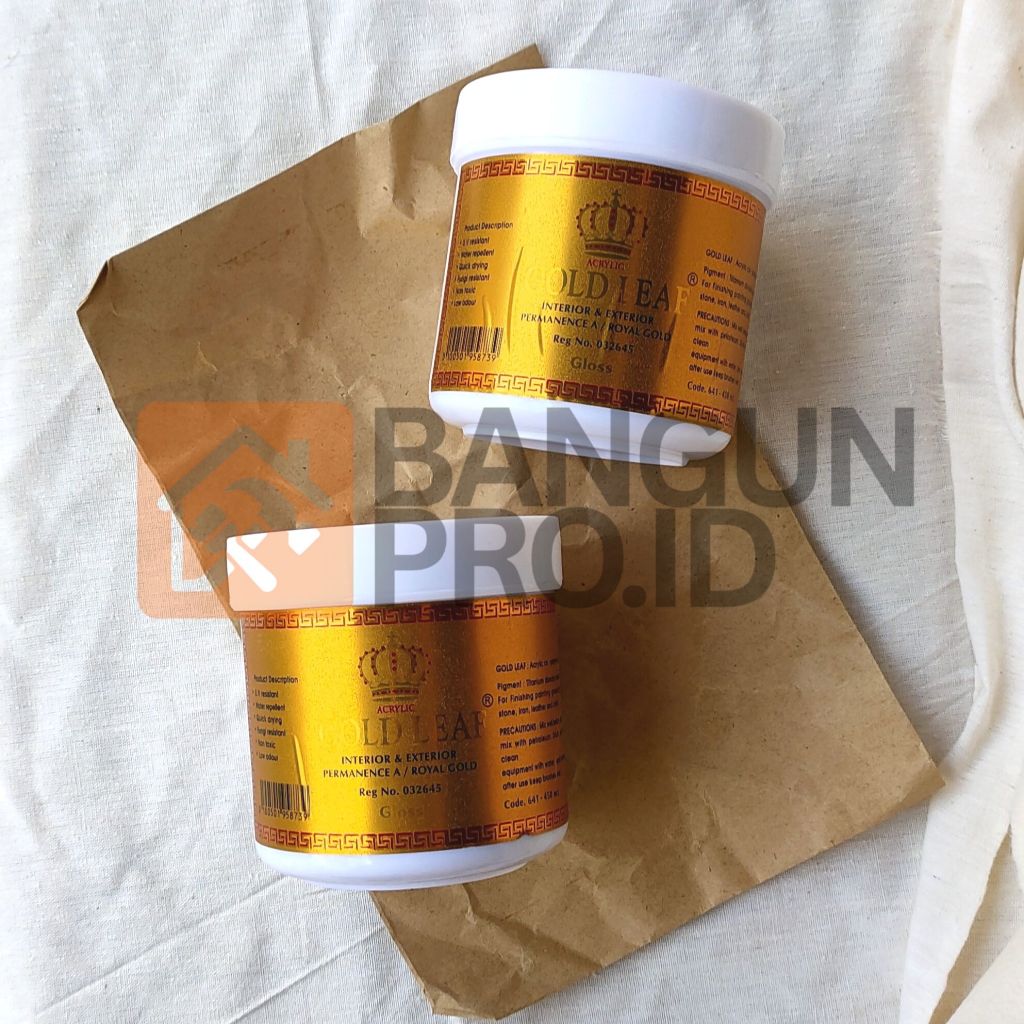 

PRADA INGGRIS - ACRYLIC GOLD LEAF 450 ML - 875, 641, 541