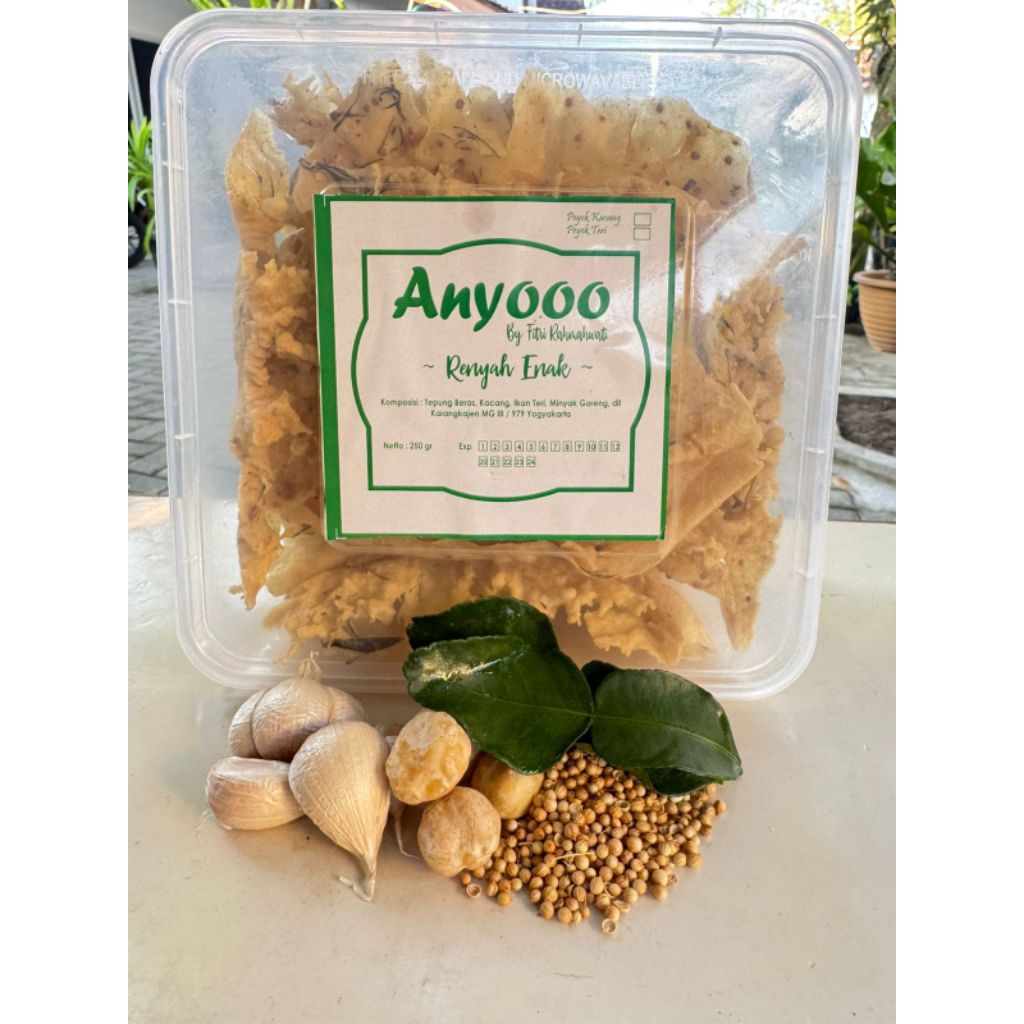 

Peyek Teri Anyooo 250 gr