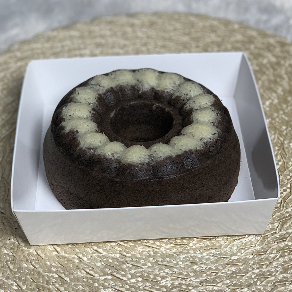 Bolu Ketan Hitam Keju Lumer Premium Butter uk 13/16/20/24 cm Homemade By Ramachef