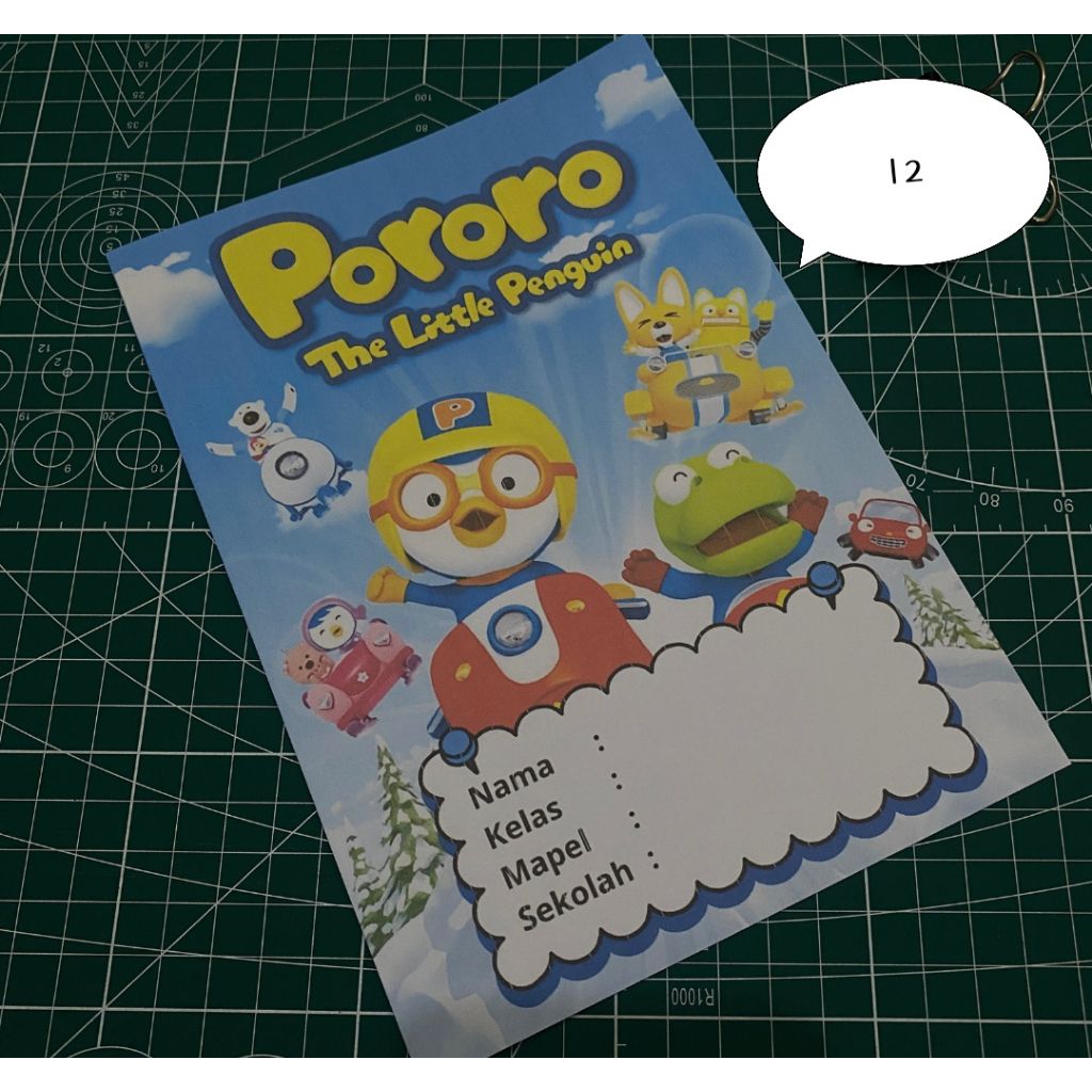 

Buku Tulis lucu Custom Nama 40 lembar