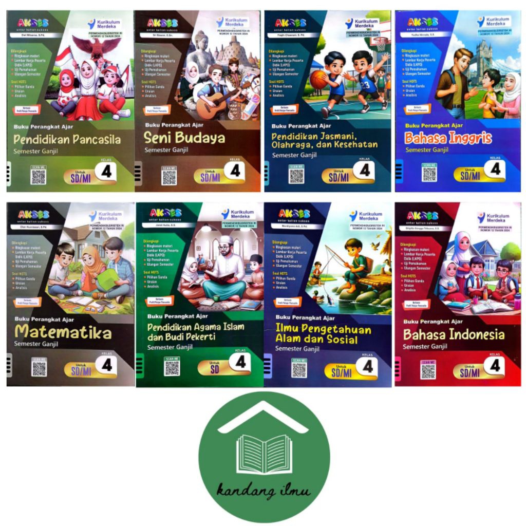 LKS AKSES Kelas 4 SD Kurikulum Merdeka