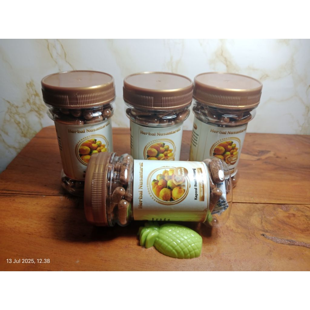 kapsul buah pinang muda isi 100 butir terbuat dari pinang muda asli pilahan