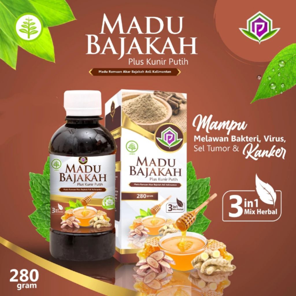 

MADU BAJAKAH PLUS KUNIR PUTIH 280 GR