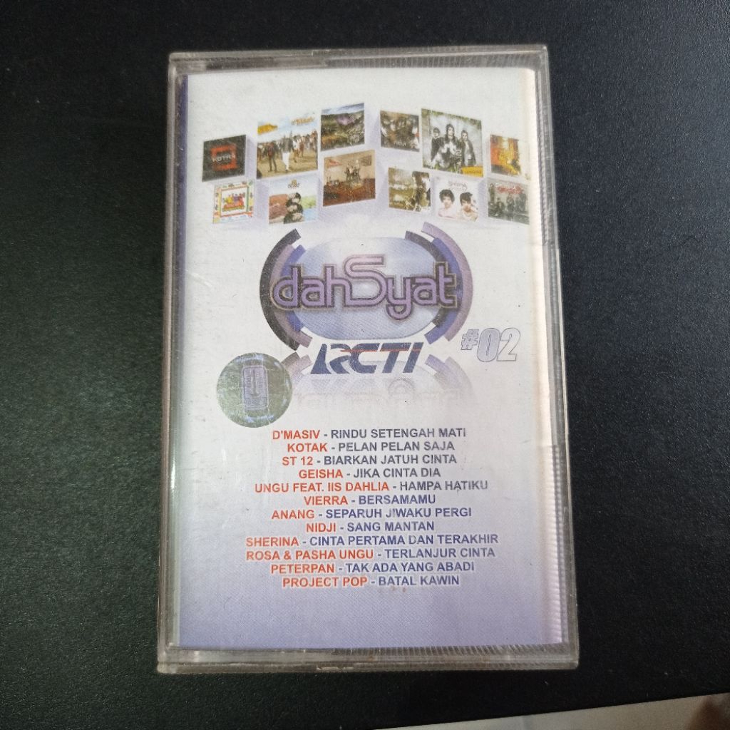 KASET PITA Original Kompilasi Dahsyat #02 RCTI Vol. 2 || Clotabooks Cassette Collection