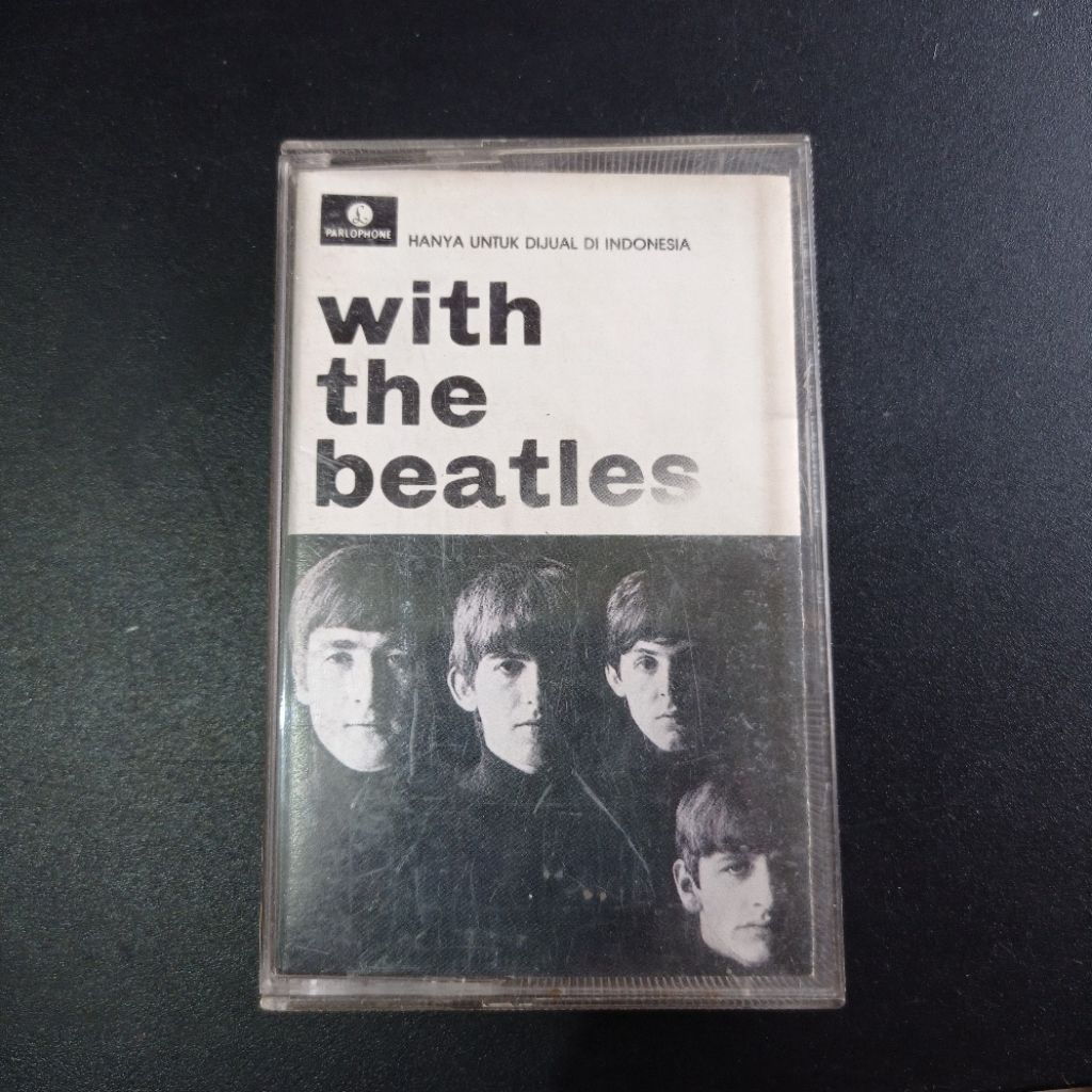 KASET PITA Original The Beatles - With The Beatles || Clotabooks Cassette Collection