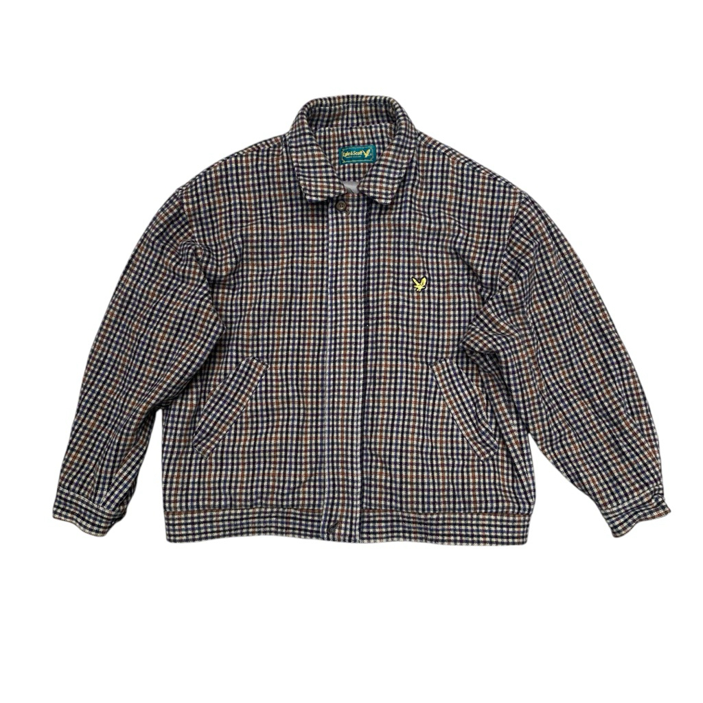 jacket harrington lyle & scott tartan