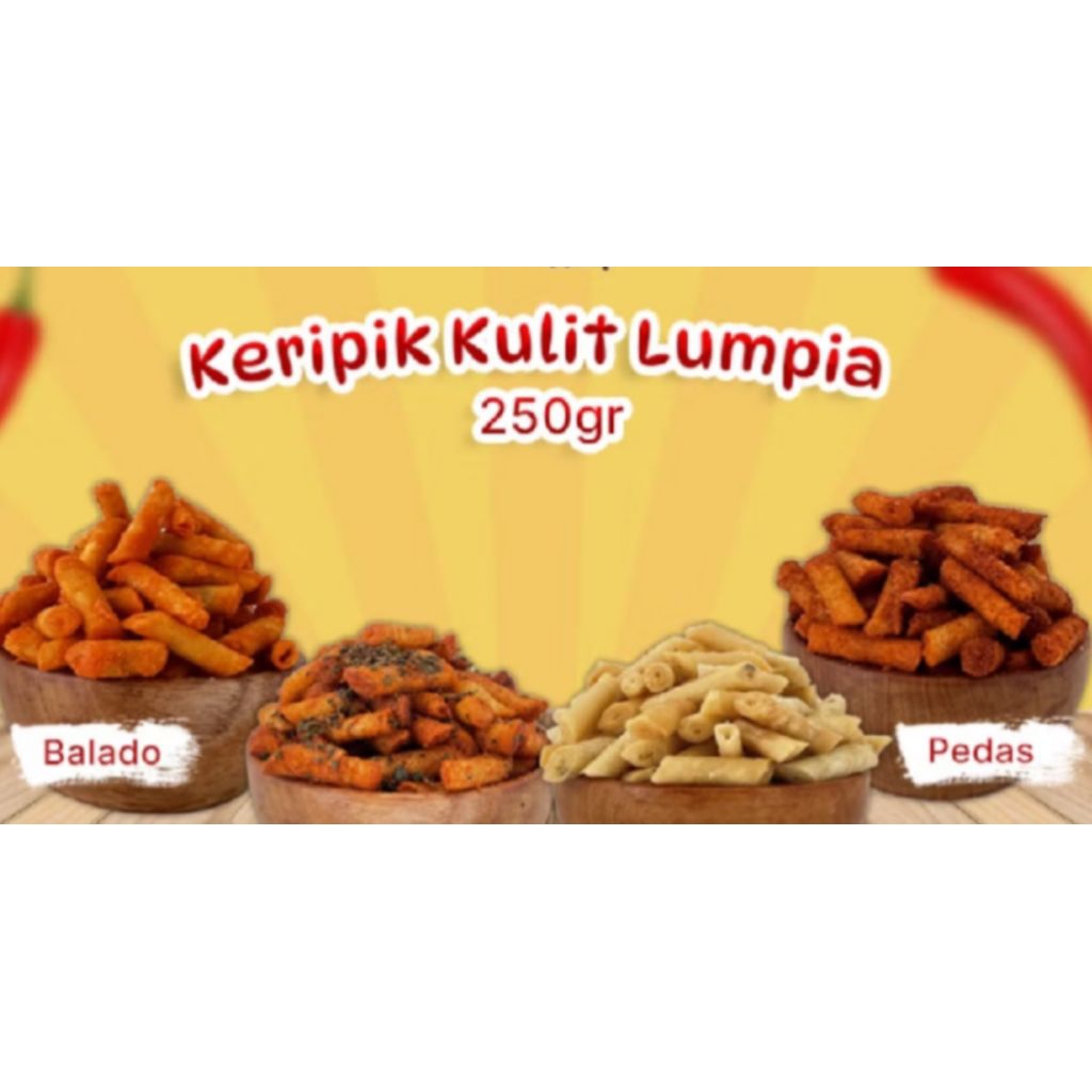 

lumpia gulung goreng krispi jika barang datang dalam keadaan tidak Krispy kami akan mengganti barang